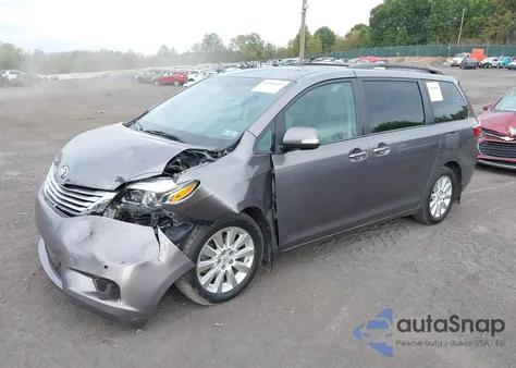 2015 Toyota Sienna Limited Premium 7 Passenger from USA, damaged, VIN 5TDDK3DC4FS116695